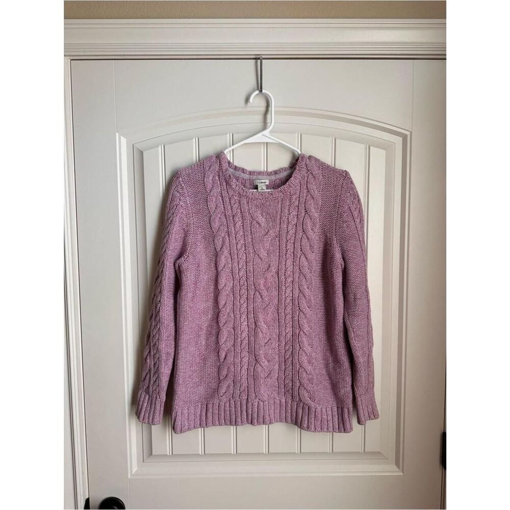 Llbean Women's Purple Jumper